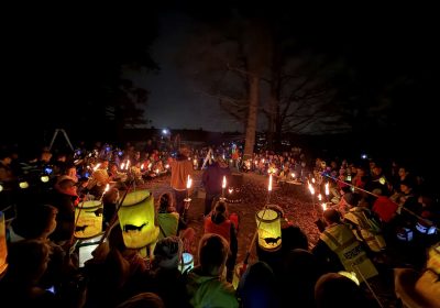 Die Grundschuhle Kuhstraße feiert St. Martin