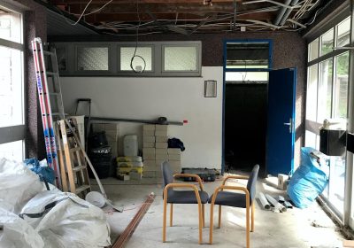 Umbau der Toiletten